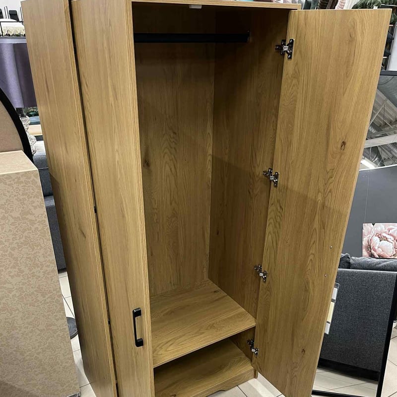 Garderobe Ulvmar 83x54x180 cm - Ask - Oppbevaring - Klesoppbevaring - Garderober & garderobesystem - Garderobeskap & klesskap