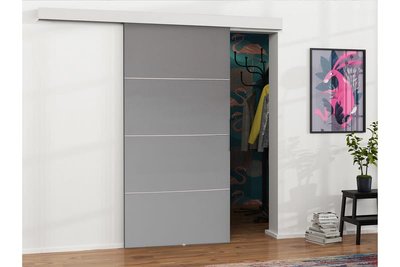 Malibu Dør 204x106x205 cm - Oppbevaring - Klesoppbevaring - Garderober & garderobesystem - Garderobedør - Skyvedør garderobe