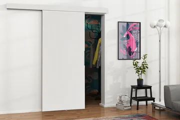 Malibu Dør 204x86x205 cm - Oppbevaring - Klesoppbevaring - Garderober & garderobesystem - Garderobedør - Skyvedør garderobe