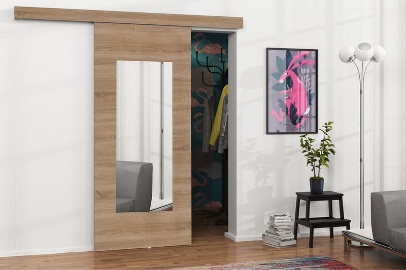 Malibu Dør 204x86x5 cm - Oppbevaring - Klesoppbevaring - Garderober & garderobesystem - Garderobedør - Skyvedør garderobe