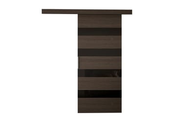 MARTI Skyvedør - Brun / Svart - Oppbevaring - Klesoppbevaring - Garderober & garderobesystem - Garderobedør - Skyvedør garderobe