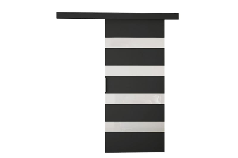 MARTI Skyvedør - Svart / Hvit - Oppbevaring - Klesoppbevaring - Garderober & garderobesystem - Garderobedør - Skyvedør garderobe