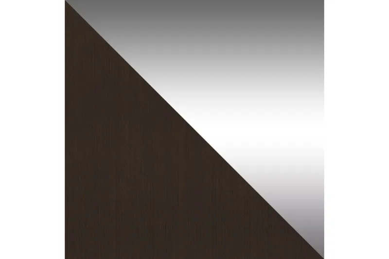 Skyvedør ELVERUM - Brun - Oppbevaring - Klesoppbevaring - Garderober & garderobesystem - Garderobedør - Skyvedør garderobe