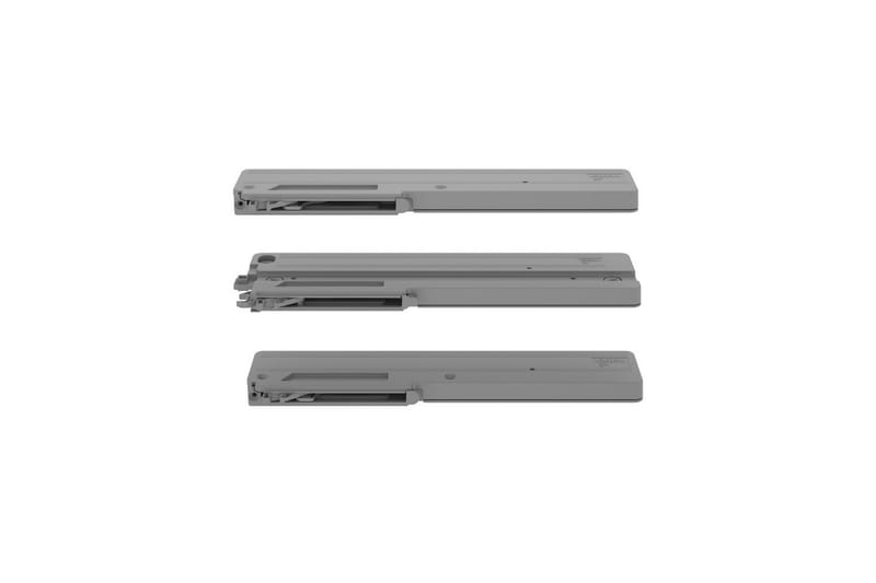 Taki Skyvedører Garderobe 28 cm - Sølv - Oppbevaring - Klesoppbevaring - Garderober & garderobesystem - Garderobedør - Skyvedør garderobe