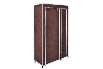 Garderober 2 stk brun stoff - Oppbevaring - Klesoppbevaring - Garderober & garderobesystem