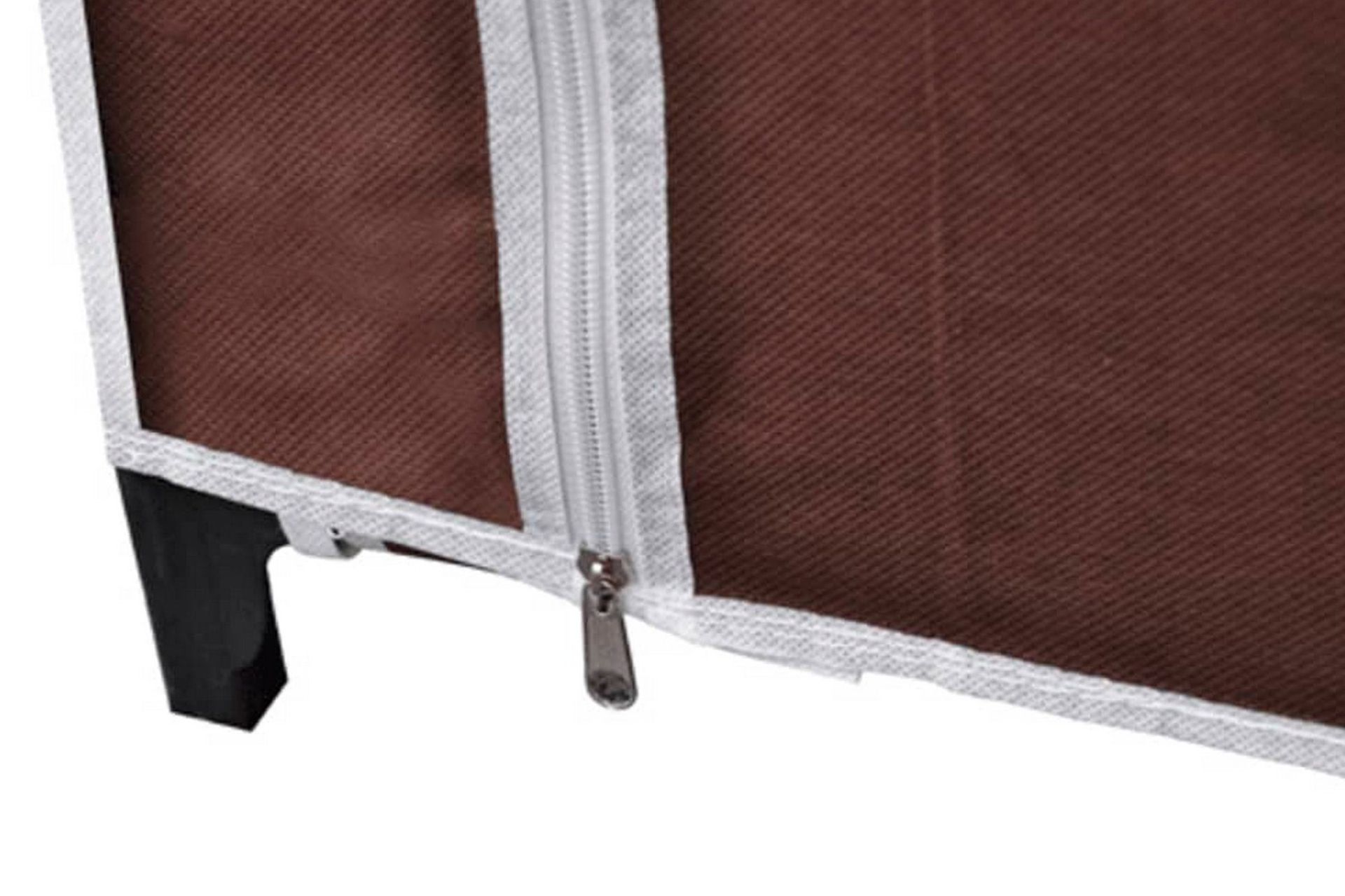 Garderober 2 stk brun stoff - Oppbevaring - Klesoppbevaring - Garderober & garderobesystem