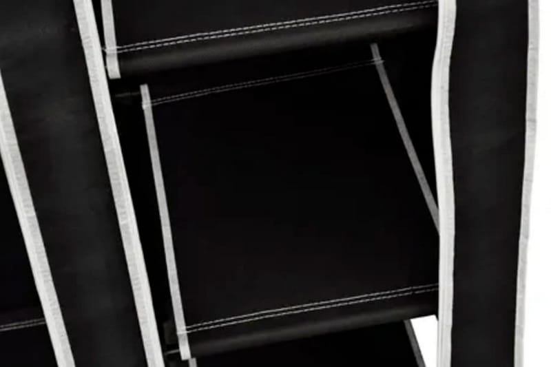 Garderober 2 stk svart stoff - Garderober & garderobesystem - Garderobeskap & klesskap