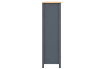 Garderobeskap 2 dører Hill Range grå 89x50x170 cm - Oppbevaring - Klesoppbevaring - Garderober & garderobesystem
