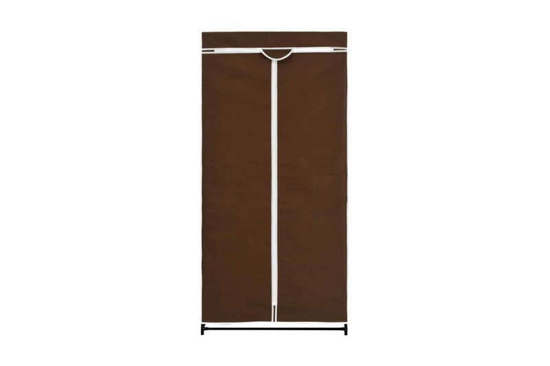 Garderobeskap 2 stk brun 75x50x160 cm - Oppbevaring - Klesoppbevaring - Garderober & garderobesystem