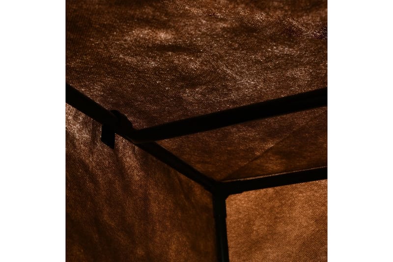 Garderobeskap 2 stk brun 75x50x160 cm - Oppbevaring - Klesoppbevaring - Garderober & garderobesystem