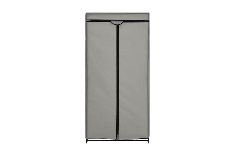 Garderobeskap 2 stk grå 75x50x160 cm - Oppbevaring - Klesoppbevaring - Garderober & garderobesystem