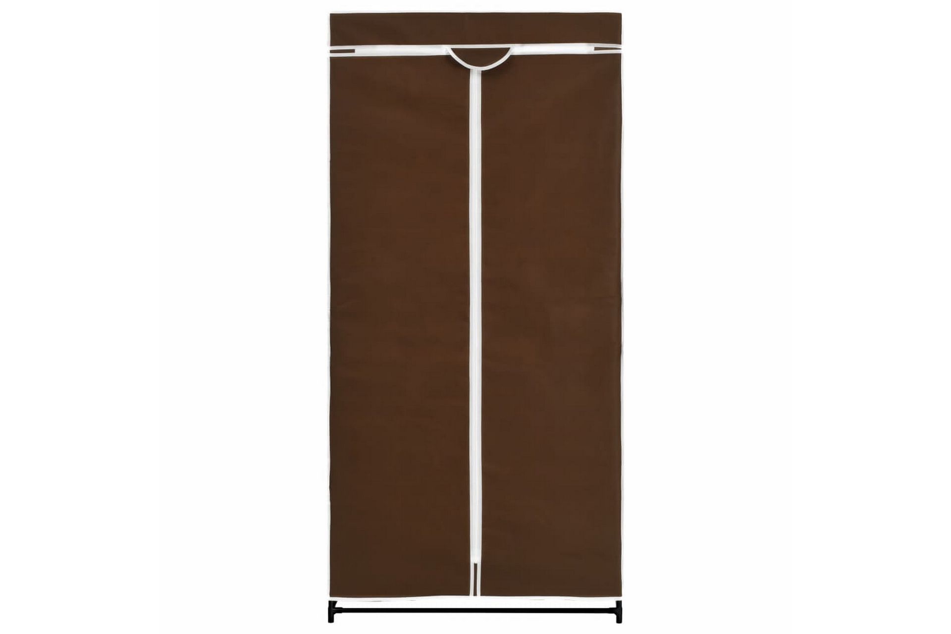 Garderobeskap brun 75x50x160 cm - Oppbevaring - Klesoppbevaring - Garderober & garderobesystem