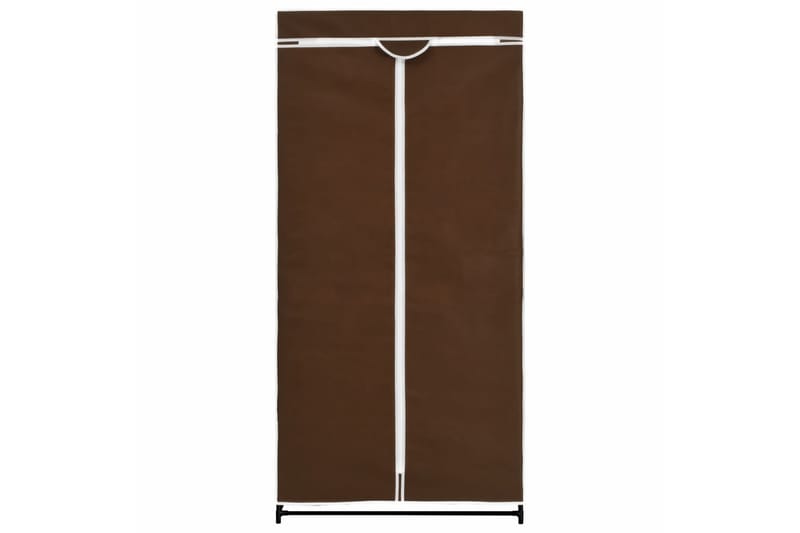 Garderobeskap brun 75x50x160 cm - Oppbevaring - Klesoppbevaring - Garderober & garderobesystem
