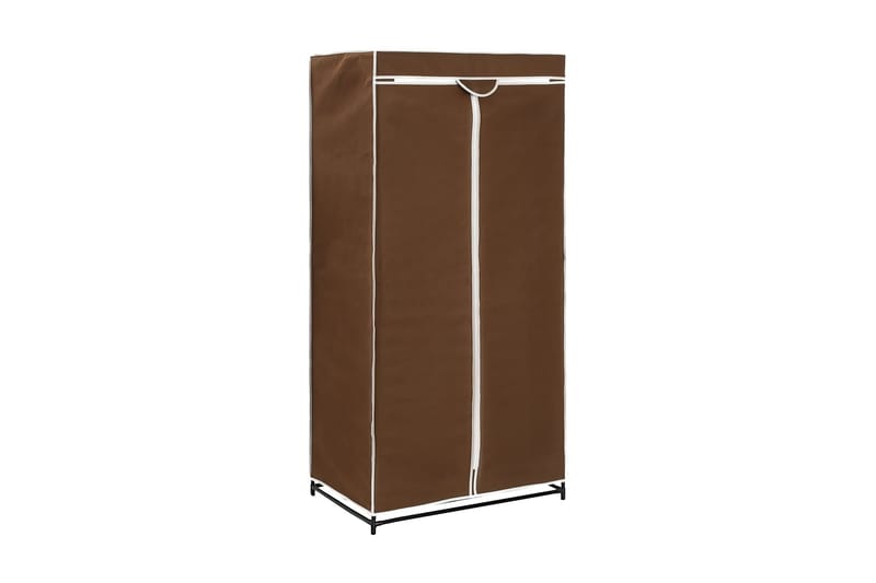 Garderobeskap brun 75x50x160 cm - Oppbevaring - Klesoppbevaring - Garderober & garderobesystem