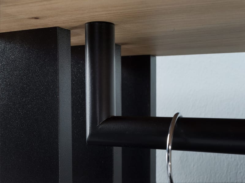 garderobeskap Garderobe MILO grå - Oppbevaring - Klesoppbevaring - Garderober & garderobesystem