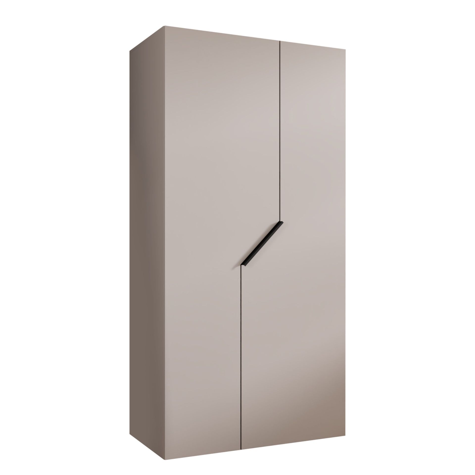 garderobeskap Garderobeskap ANDREW 1 100 cashmere Svart -