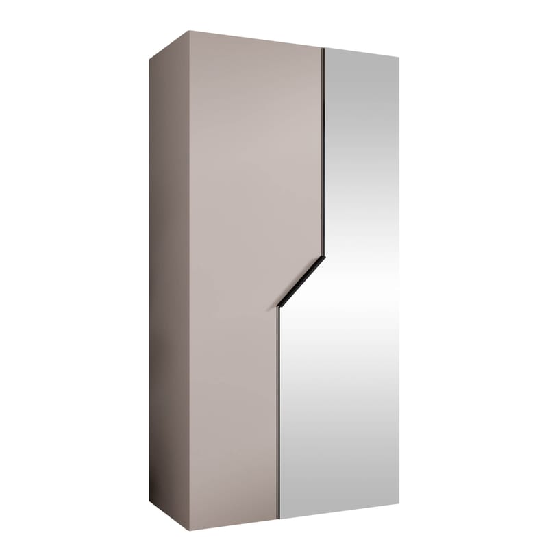 garderobeskap Garderobeskap ANDREW 2 100 cashmere Svart, undefined