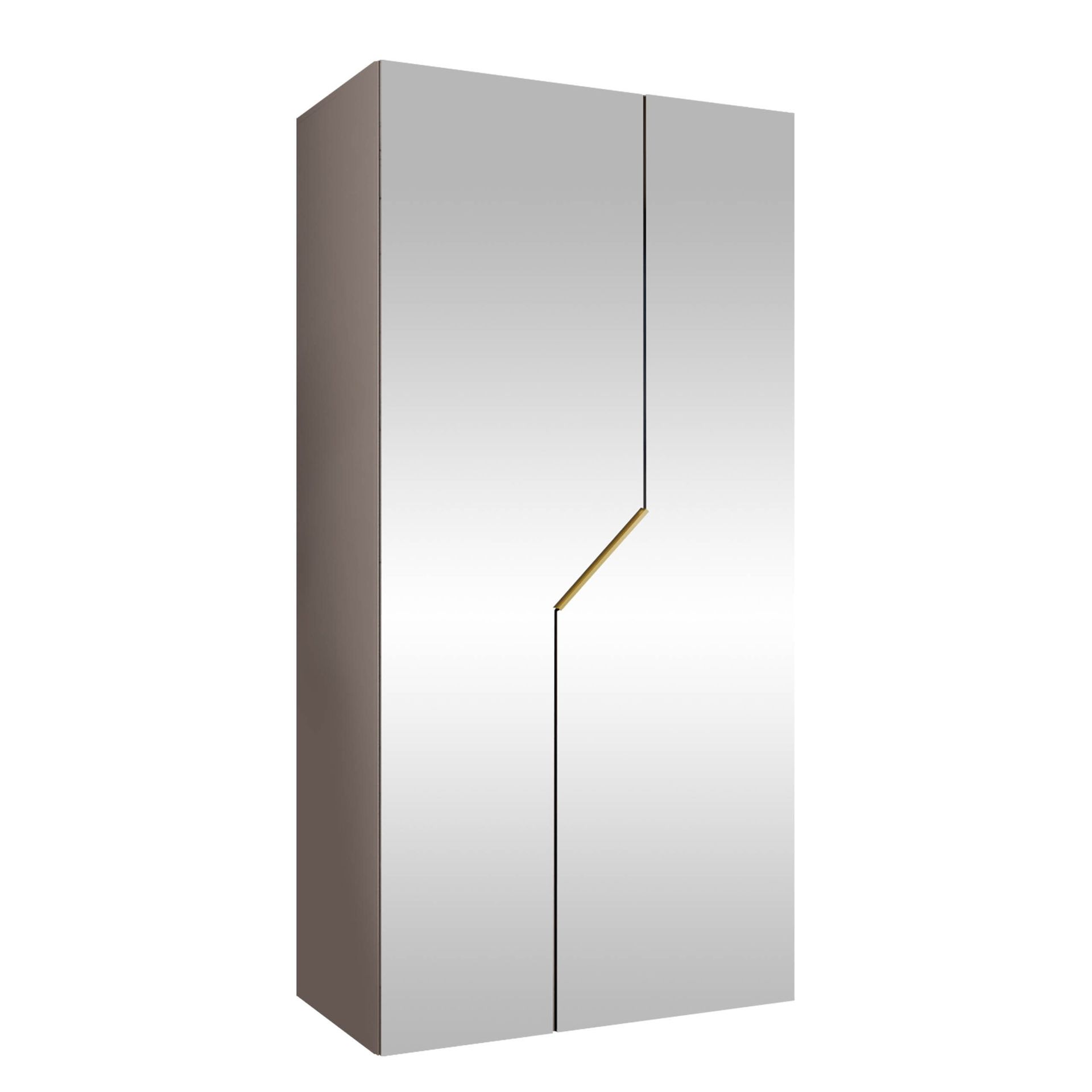 garderobeskap Garderobeskap ANDREW 3 100 cashmere Gull -