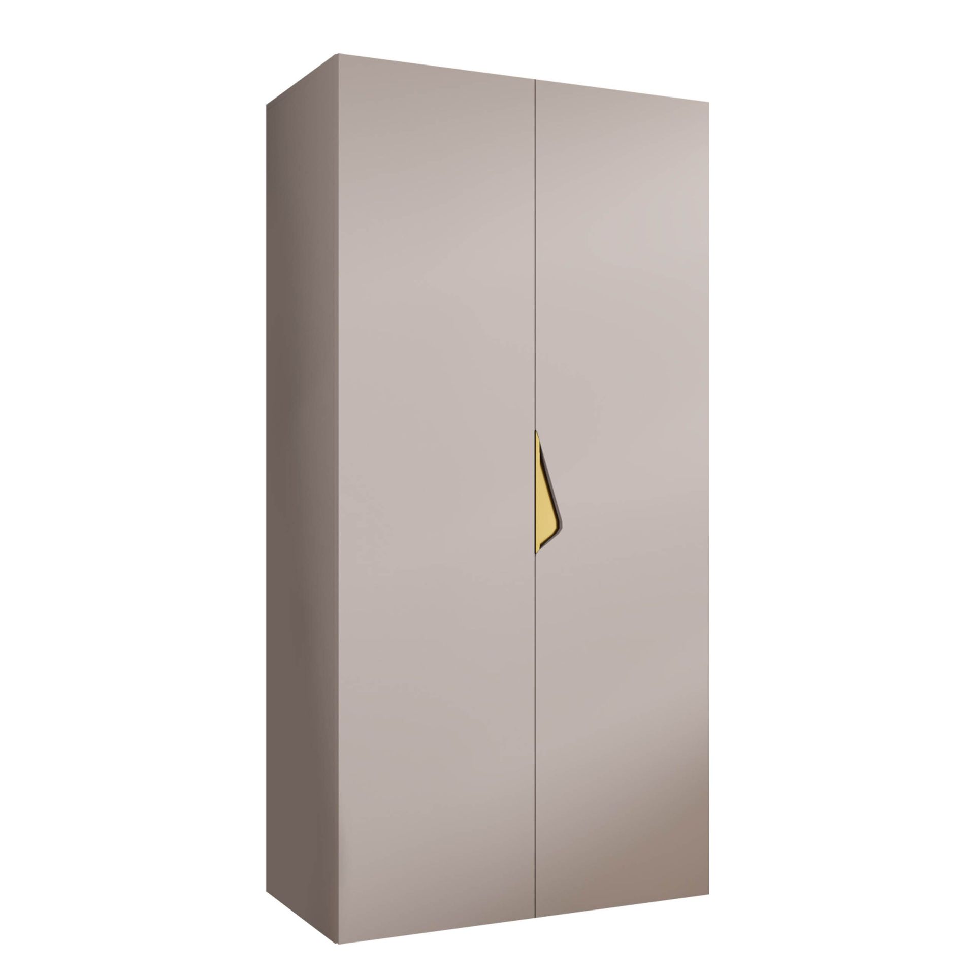garderobeskap Garderobeskap SANDI 1 100 cashmere Gull -