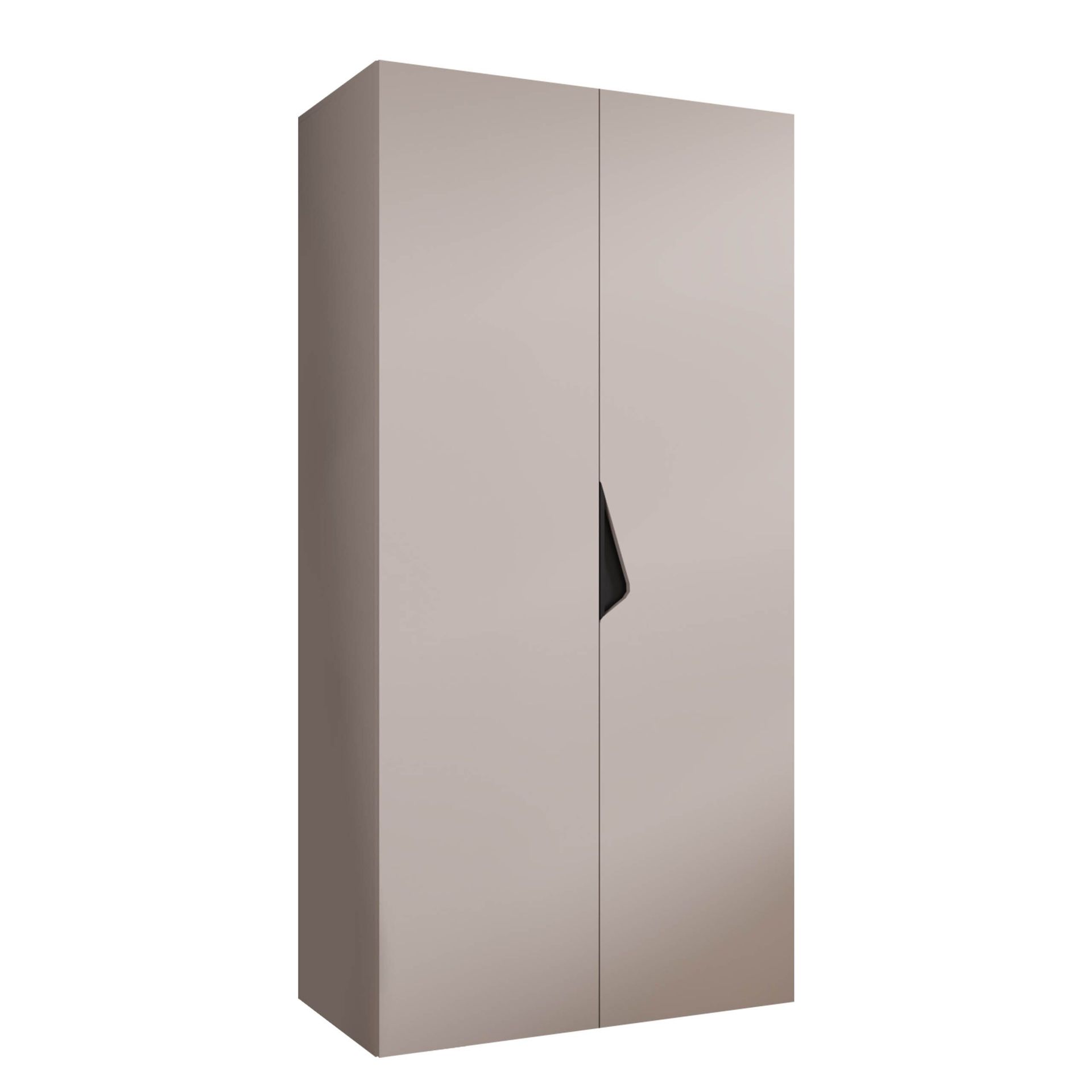 garderobeskap Garderobeskap SANDI 1 100 cashmere Svart -