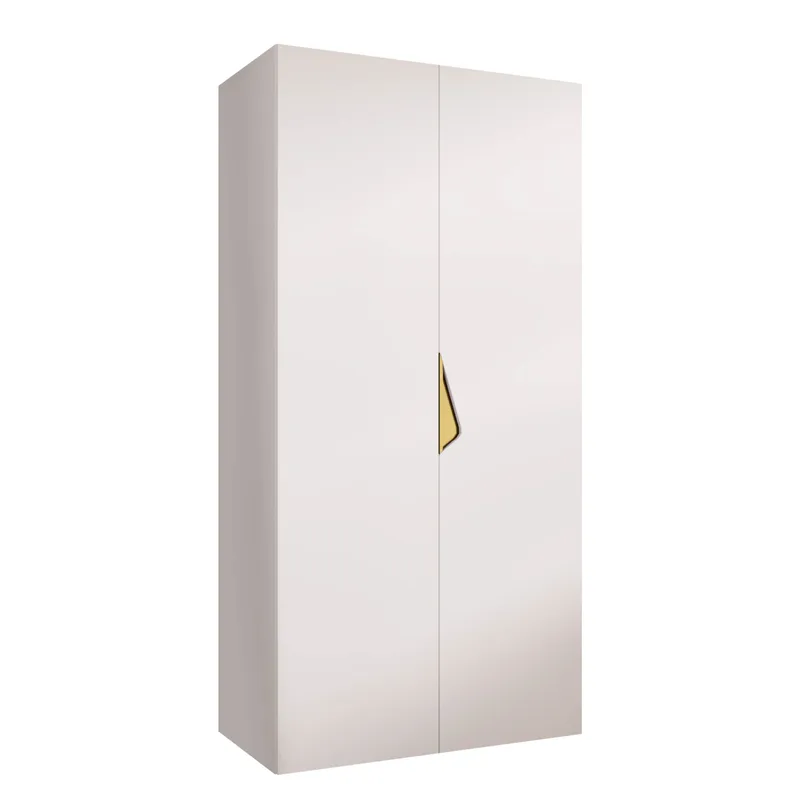 garderobeskap Garderobeskap SANDI 1 100 hvit Gull, undefined