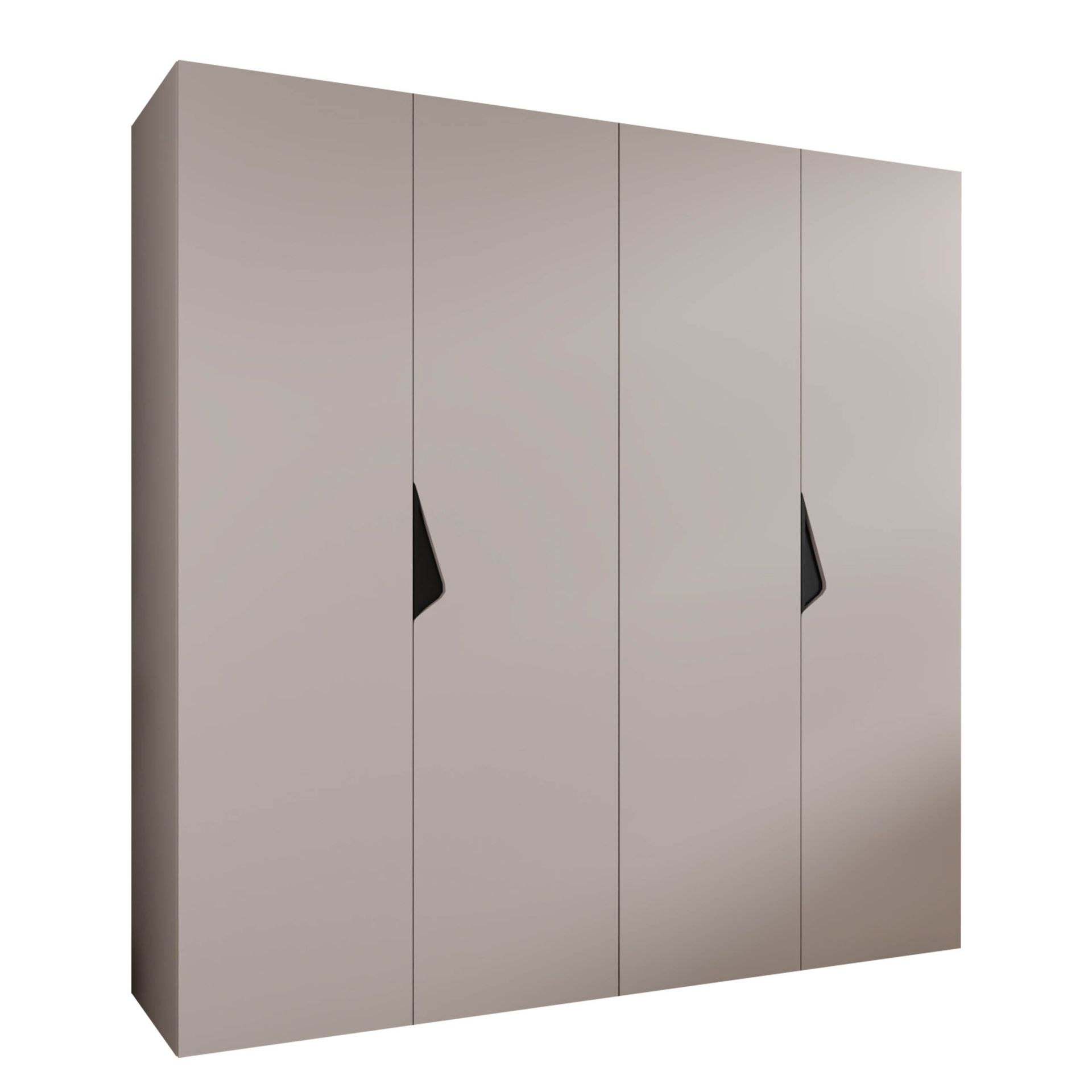 garderobeskap Garderobeskap SANDI 1 200 cashmere Svart -