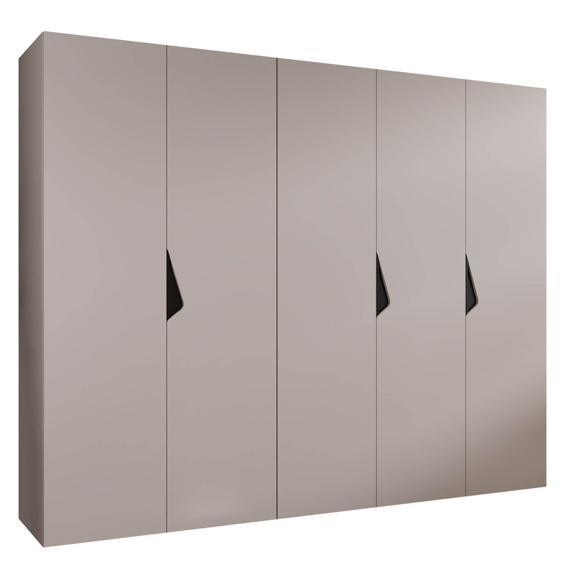 garderobeskap Garderobeskap SANDI 1 250 cashmere Svart -