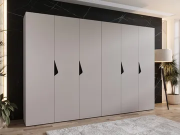 garderobeskap Garderobeskap SANDI 1 300 cashmere Svart - Oppbevaring - Klesoppbevaring - Garderober & garderobesystem - Garderobeskap & klesskap