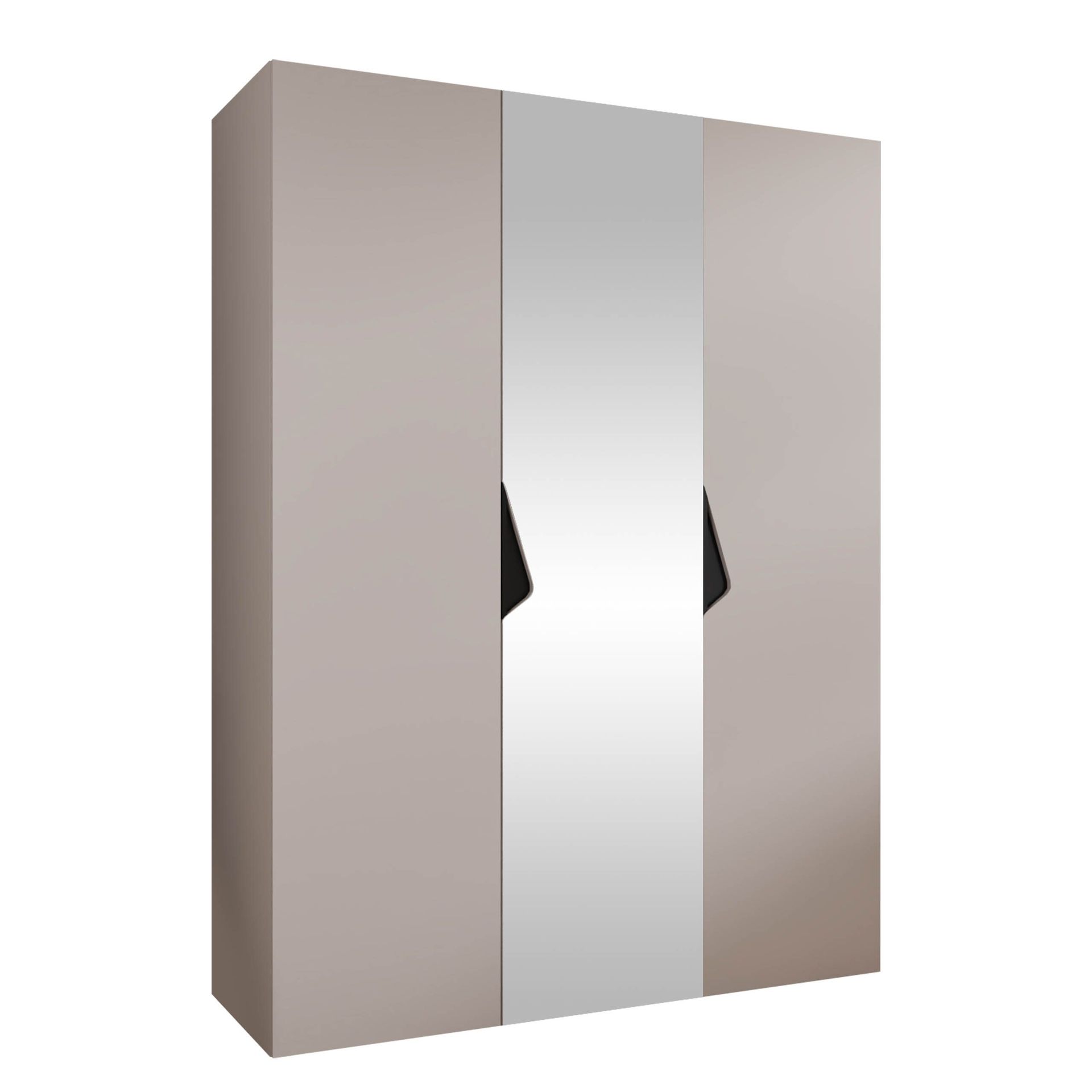 garderobeskap Garderobeskap SANDI 2 150 cashmere Svart -