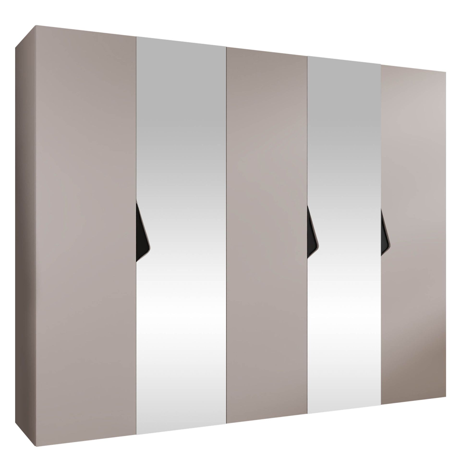 garderobeskap Garderobeskap SANDI 2 250 cashmere Svart -