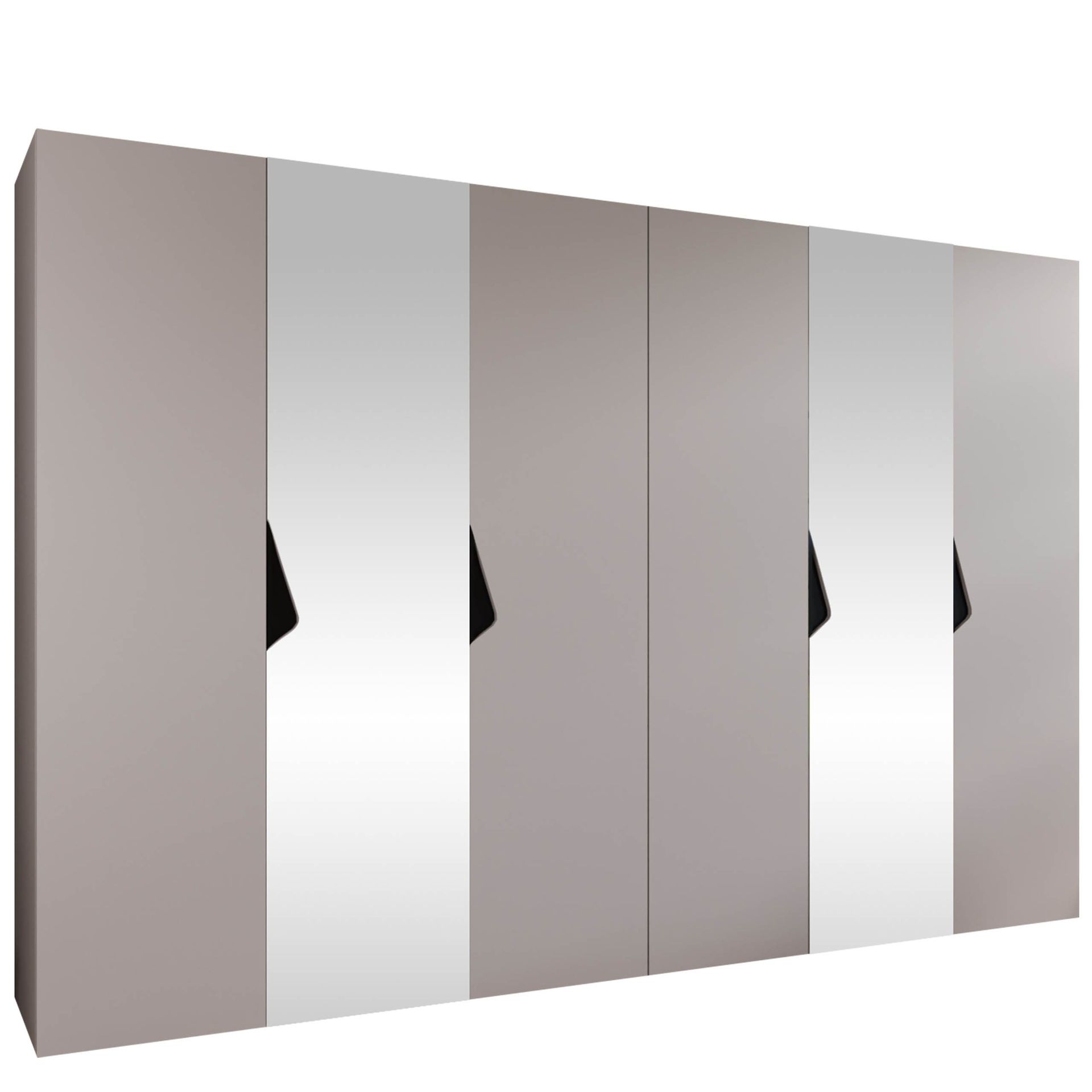garderobeskap Garderobeskap SANDI 2 300 cashmere Svart -