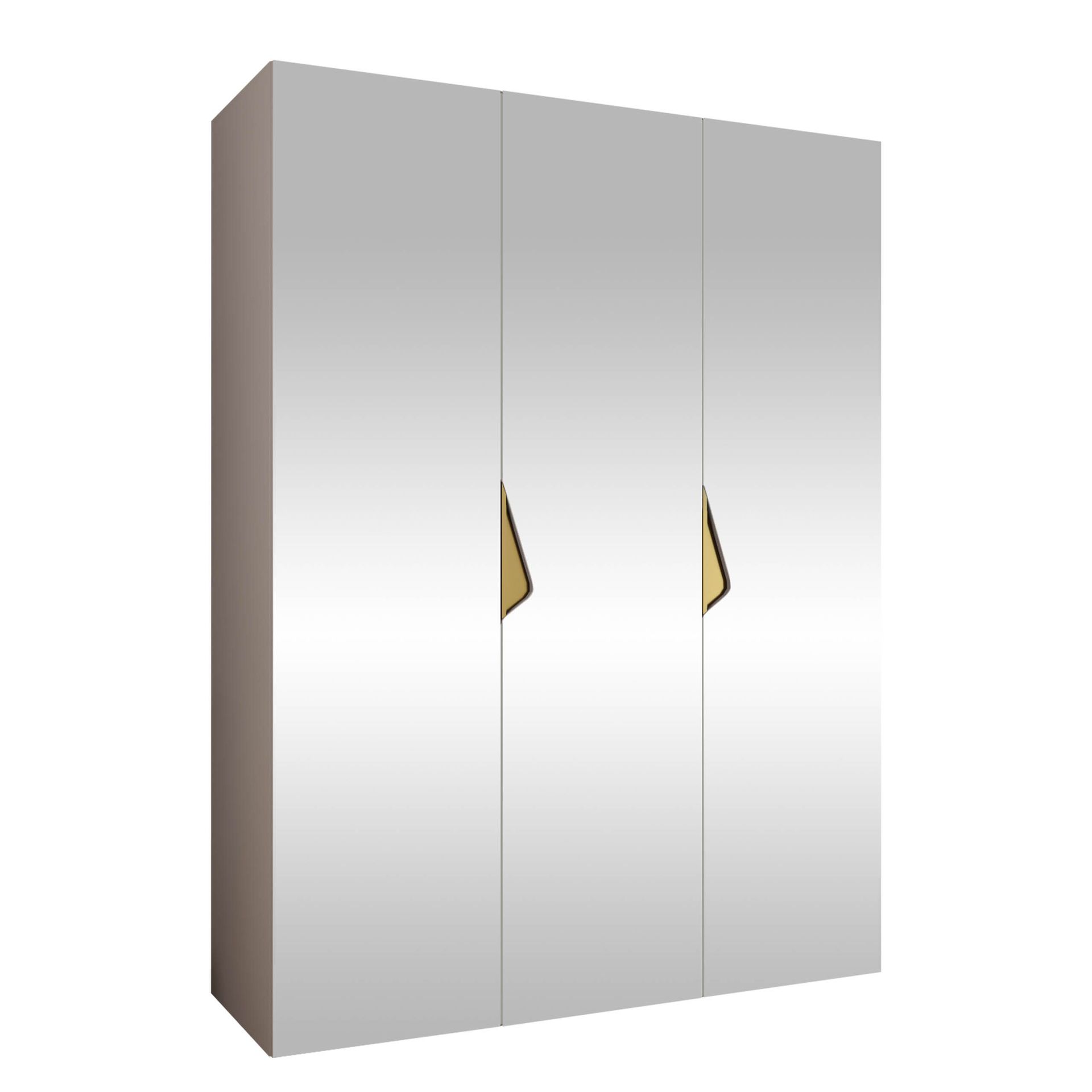 garderobeskap Garderobeskap SANDI 3 150 cashmere Gull -