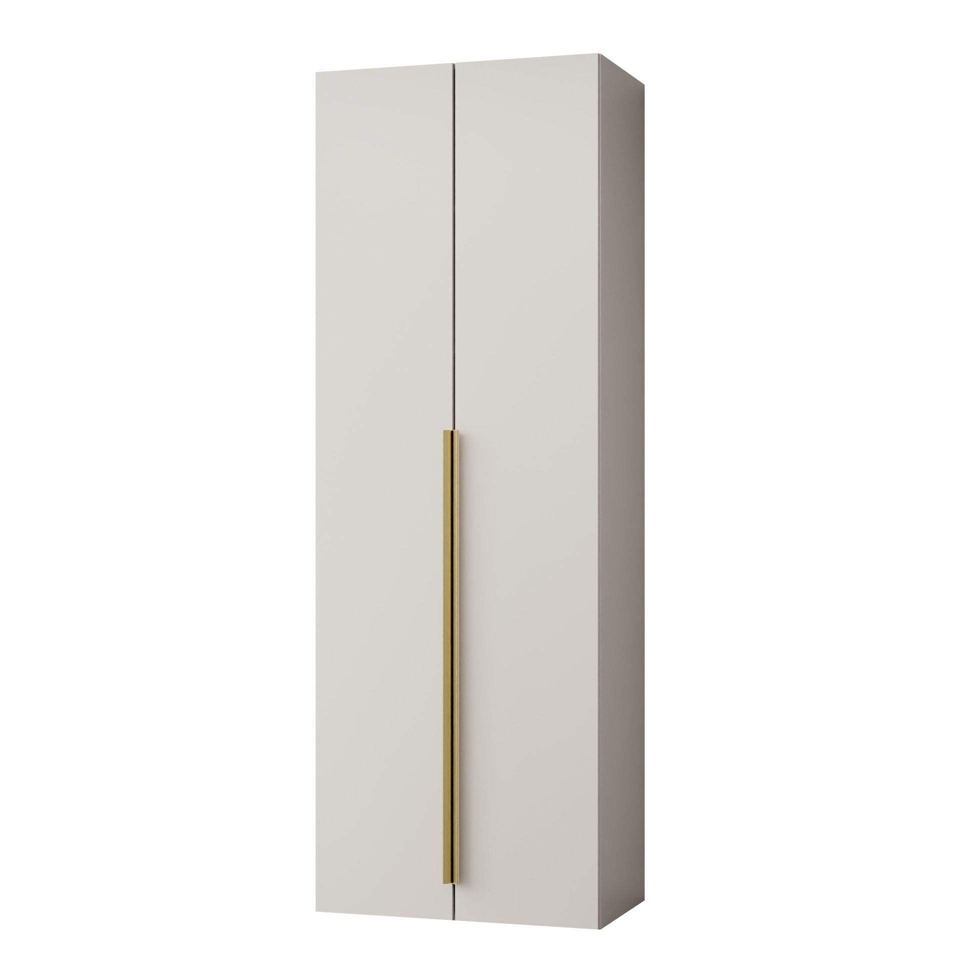 garderobeskap Garderobeskap uten speil KERKIN 2D beige -