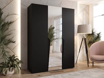 garderobeskap Garderobeskap PIANO 2 150 svart Svart - Oppbevaring - Klesoppbevaring - Garderober & garderobesystem