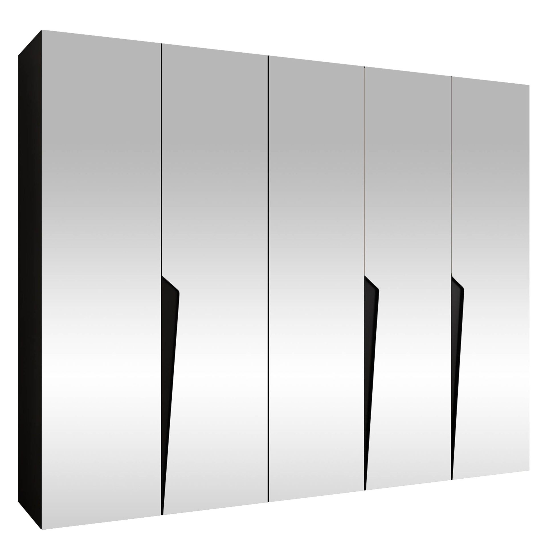 garderobeskap Garderobeskap PIANO 3 250 svart Svart -