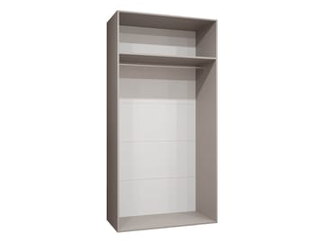 garderobeskap Garderobeskap PIANO 1 100 svart Svart - Oppbevaring - Klesoppbevaring - Garderober & garderobesystem - Garderobeskap & klesskap