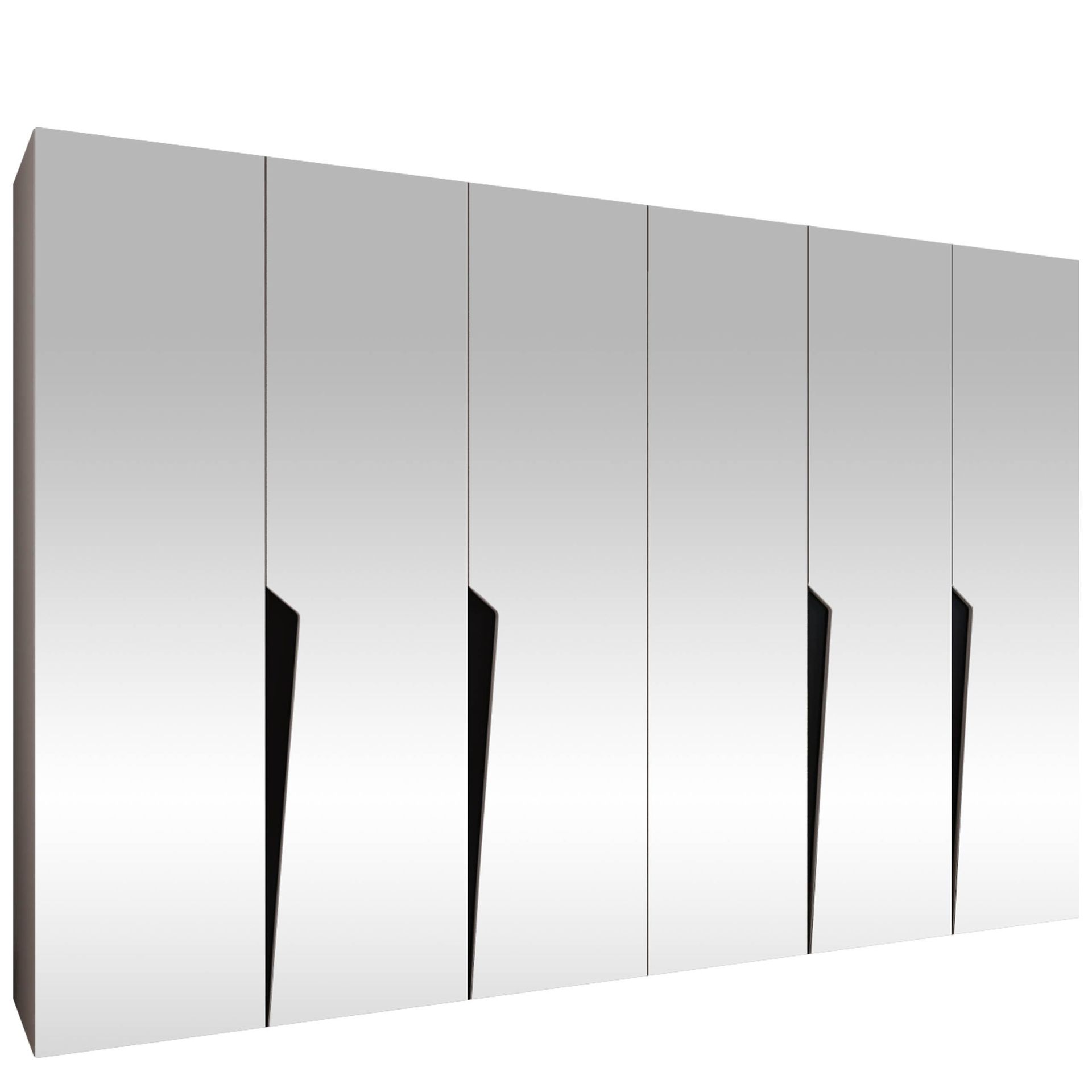 garderobeskap Garderobeskap PIANO 3 300 cashmere Svart -