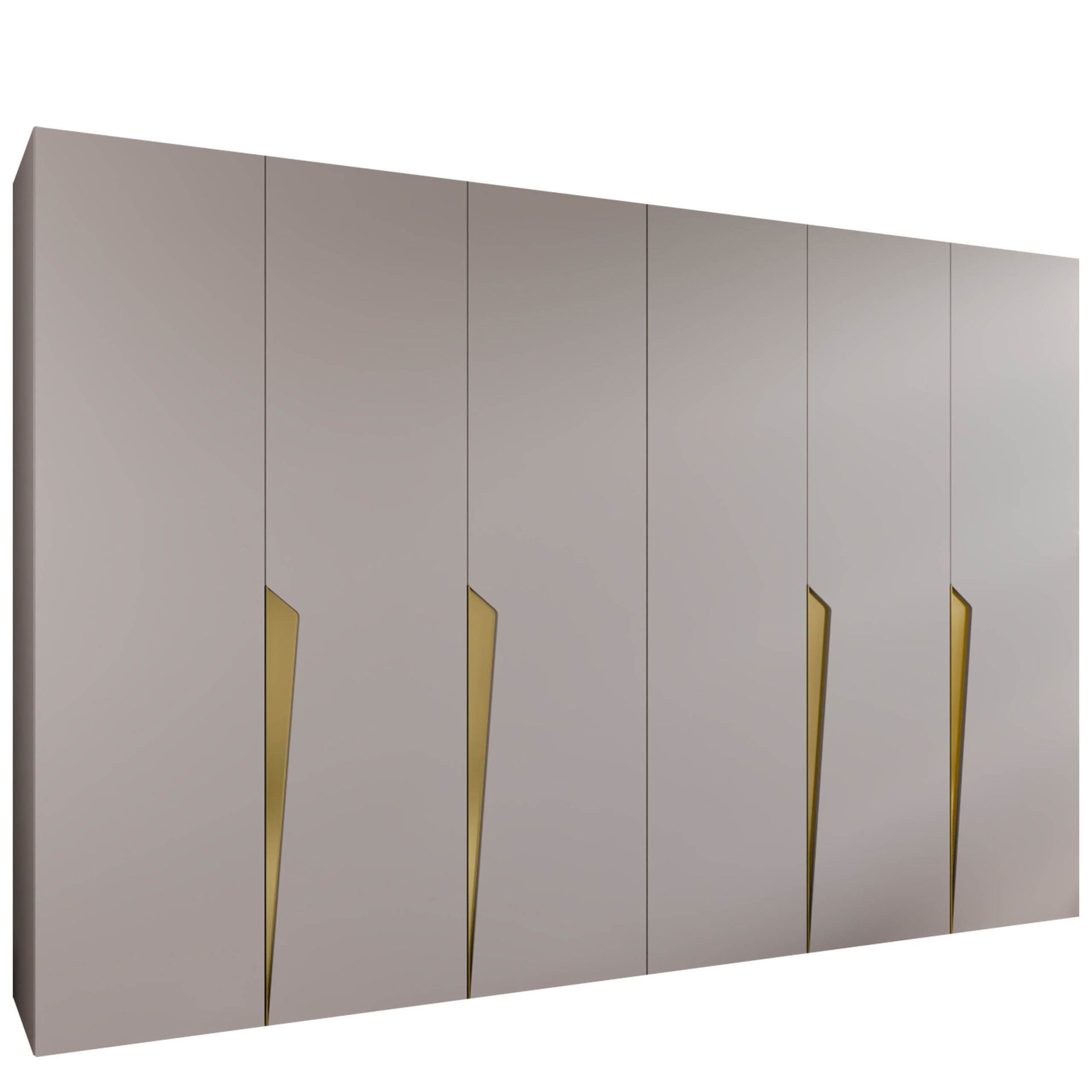 garderobeskap Garderobeskap PIANO 1 300 cashmere Gull -