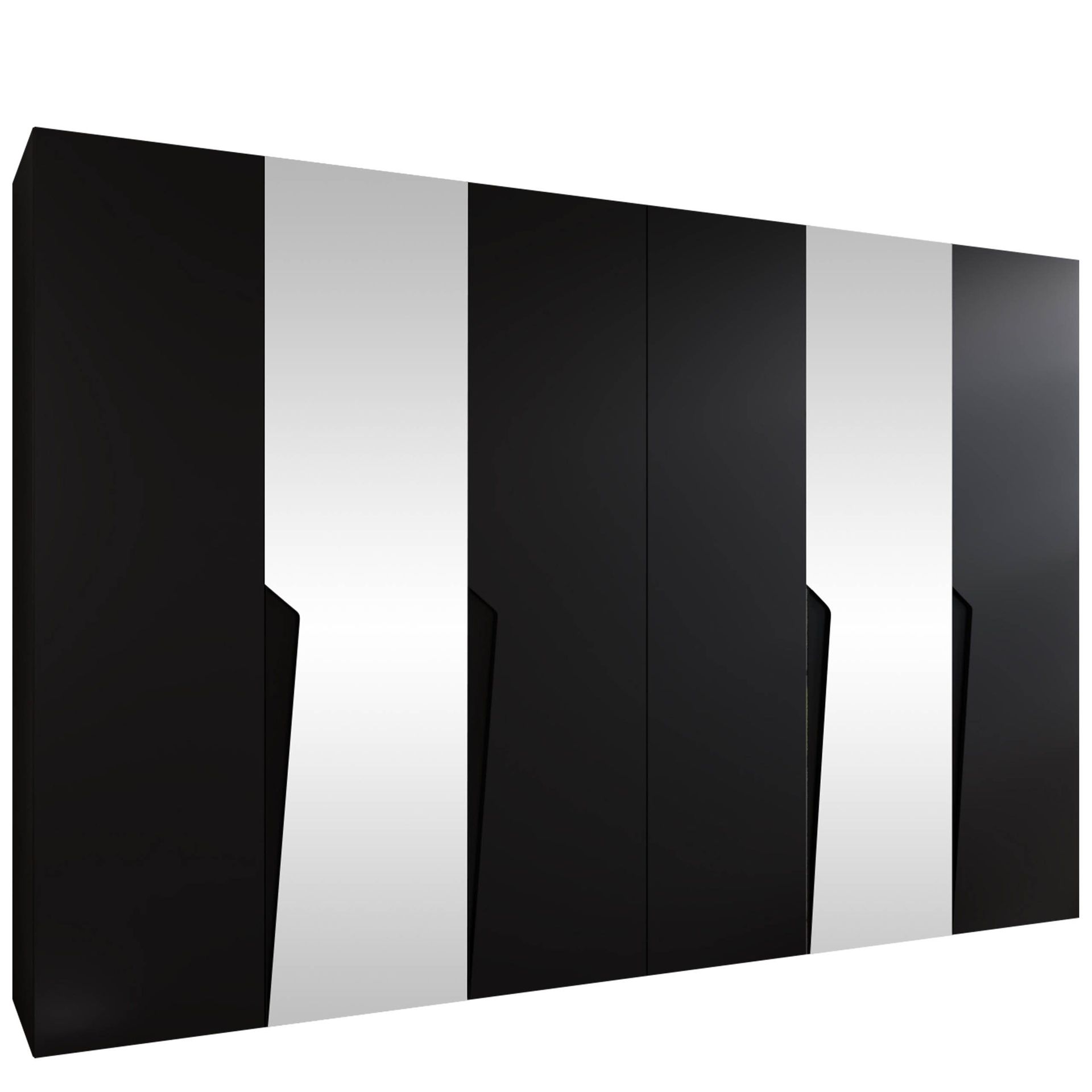 garderobeskap Garderobeskap PIANO 2 300 svart Svart -