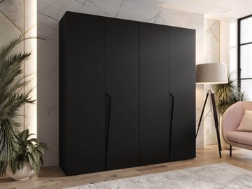 garderobeskap Garderobeskap PIANO 1 200 svart Svart - Oppbevaring - Klesoppbevaring - Garderober & garderobesystem - Garderobeskap & klesskap