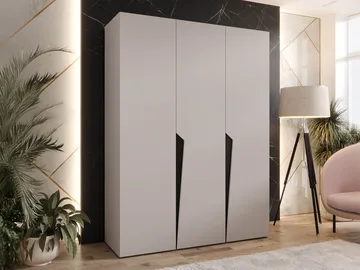 garderobeskap Garderobeskap PIANO 1 150 cashmere Svart - Oppbevaring - Klesoppbevaring - Garderober & garderobesystem - Garderobeskap & klesskap