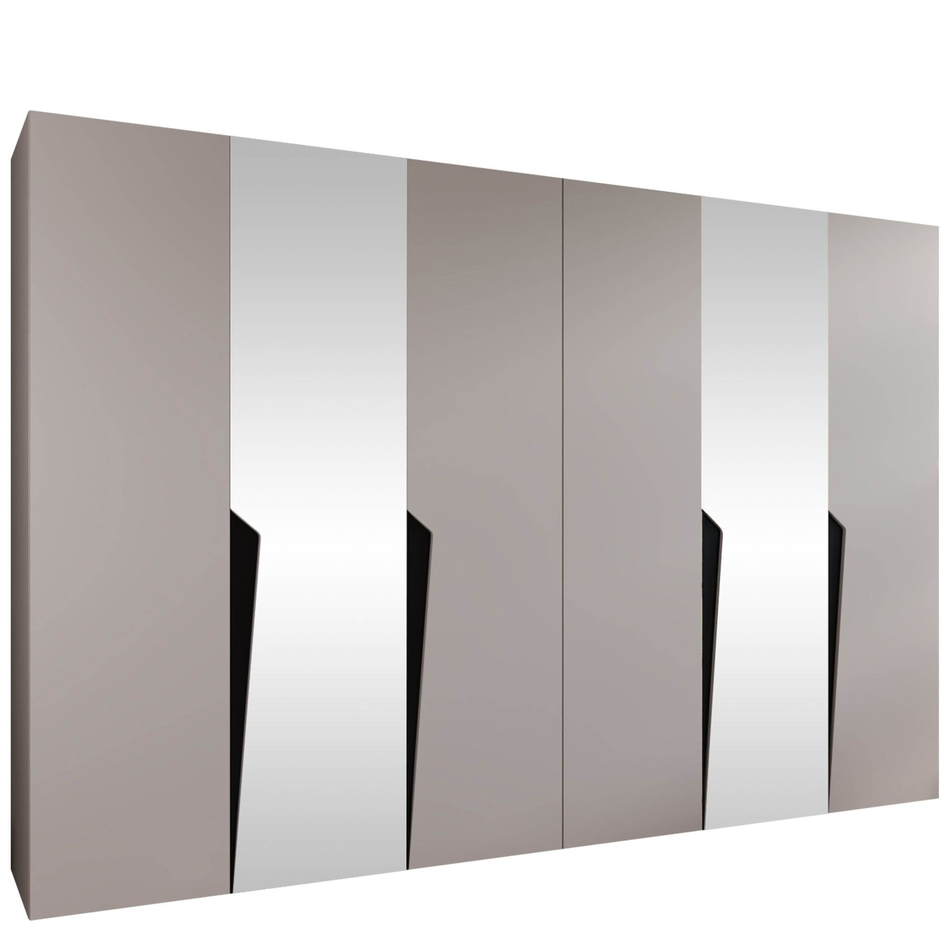 garderobeskap Garderobeskap PIANO 2 300 cashmere Svart -