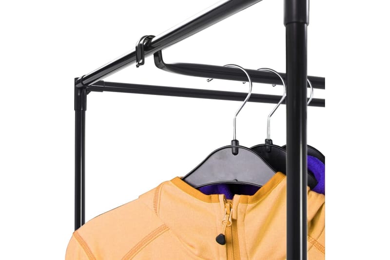 Garderobeskap grå 75x50x160 cm - Garderober & garderobesystem - Garderobeskap & klesskap