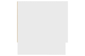Garderobeskap hvit 100x32,5x35 cm sponplate - Hvit - Oppbevaring - Klesoppbevaring - Garderober & garderobesystem