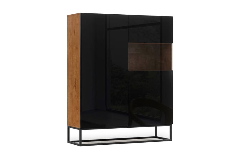 Aneja Garderobeskap 120 cm - Svart - Oppbevaring - Klesoppbevaring - Garderober & garderobesystem - Garderobeskap & klesskap