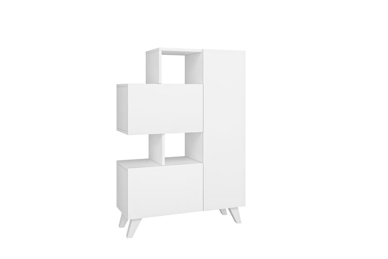 Bambalina Garderobeskap 80x122 cm Hvit - Hanah Home - Oppbevaring - Klesoppbevaring - Garderober & garderobesystem - Garderobeskap & klesskap
