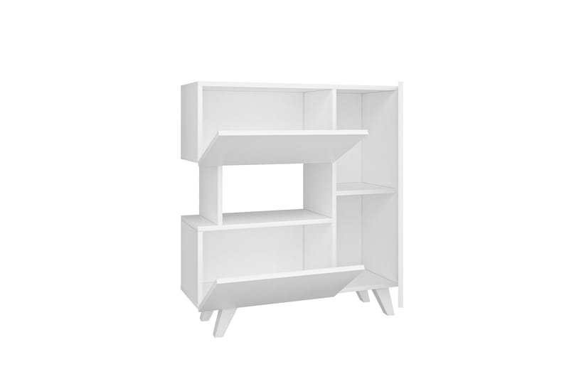Bambonia Garderobeskap 90x102 cm Hvit - Hanah Home - Oppbevaring - Klesoppbevaring - Garderober & garderobesystem - Garderobeskap & klesskap