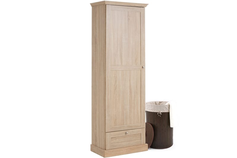 Dareia Garderobe 60 cm - Brun - Oppbevaring - Klesoppbevaring - Garderober & garderobesystem - Garderobeskap & klesskap