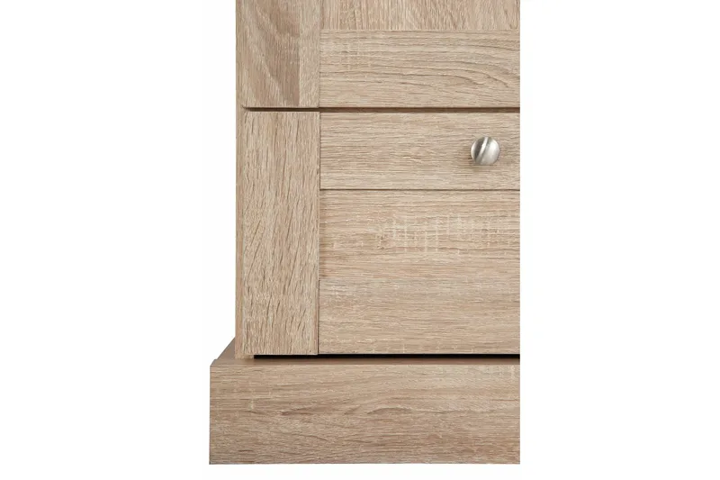 Dareia Garderobe 60 cm - Brun - Oppbevaring - Klesoppbevaring - Garderober & garderobesystem - Garderobeskap & klesskap