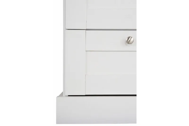 Dareia Garderobe 60 cm - Hvit / Brun - Oppbevaring - Klesoppbevaring - Garderober & garderobesystem - Garderobeskap & klesskap